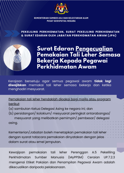 Pengecualian Pemakaian Tali Leher